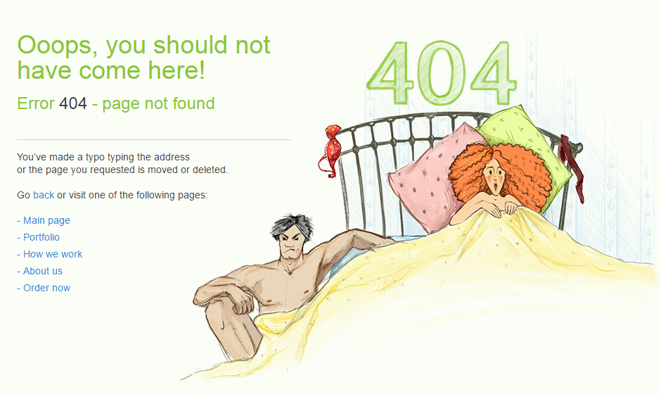 11 способов заставить страничку 404 продавать - 8